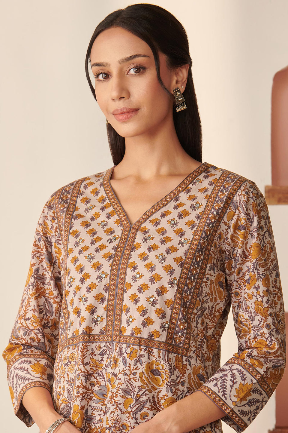 Gauhar Zafiya Sanganeri Kurta