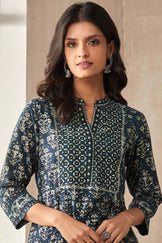 Sehra Zoya Bagru Kurta