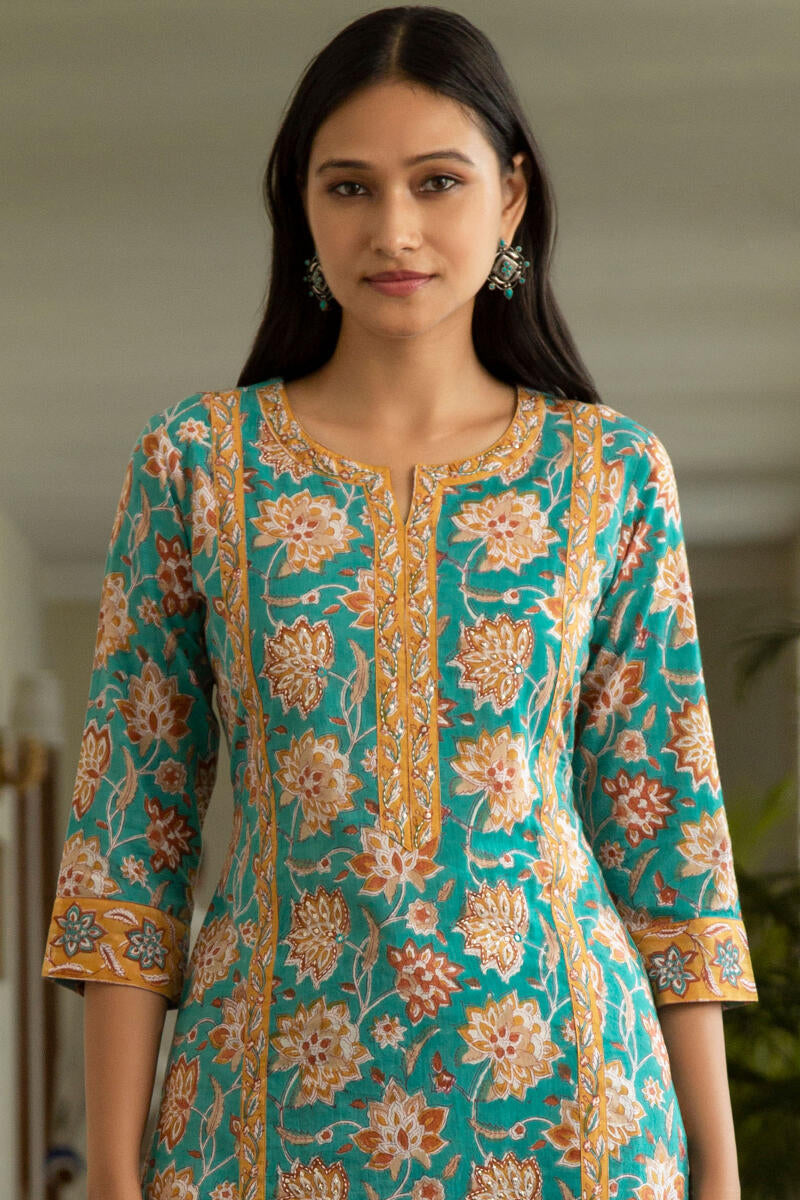 Gauhar Sahira Block Printed Kurta