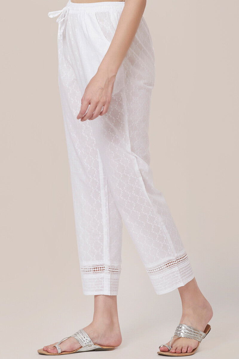 Chand Bagh Maira Narrow Pants