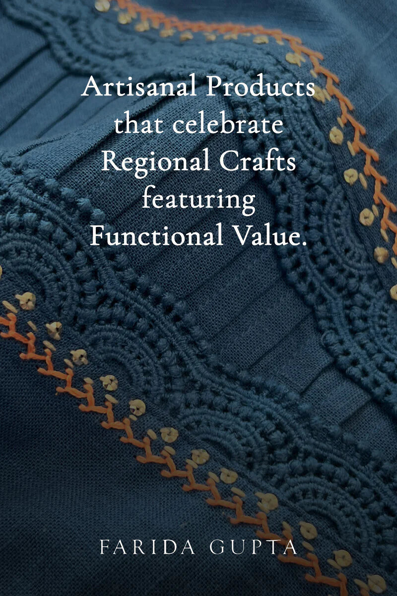 Surplus: Roza Sehreen Blue Kurta