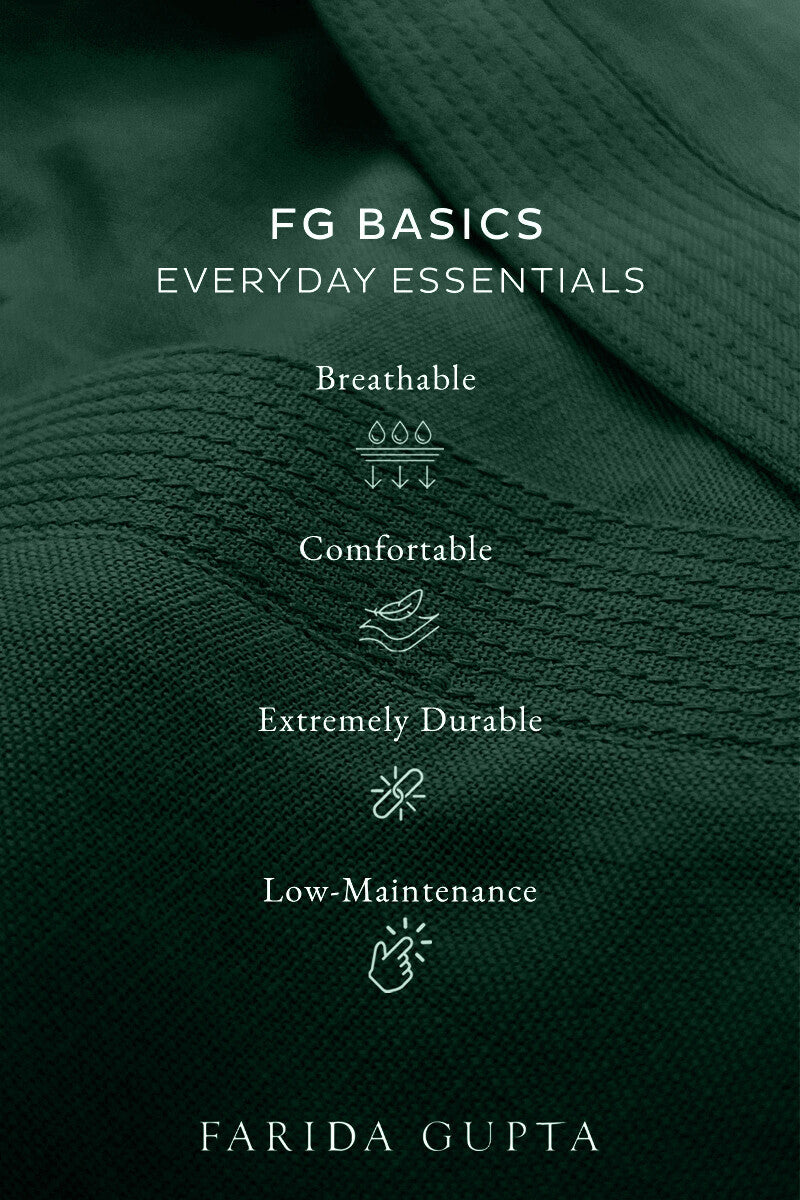 Roza Seher Emerald Green Kurta