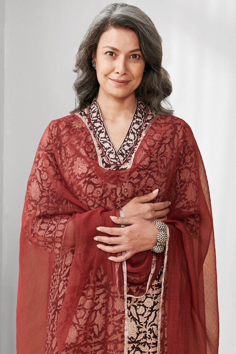 Sehra Jia Cotton Silk Dupatta