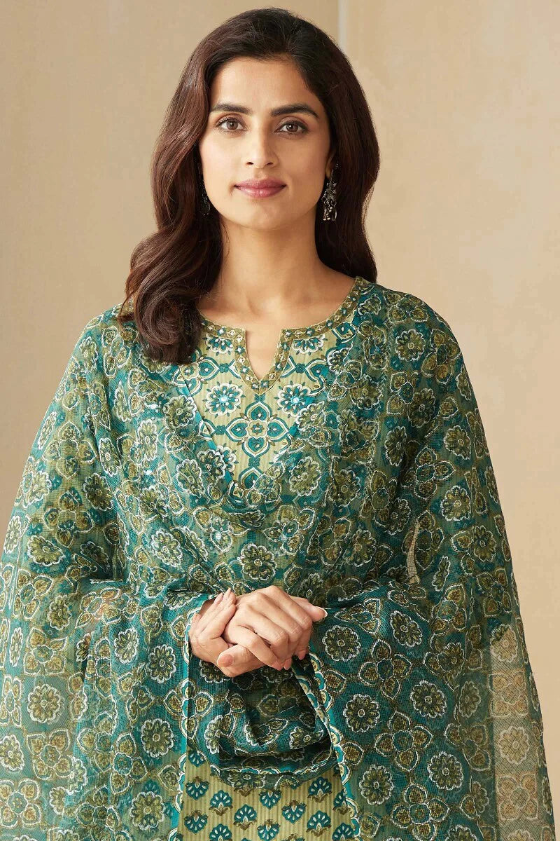 Gauhar Sehreen Sanganeri Dupatta