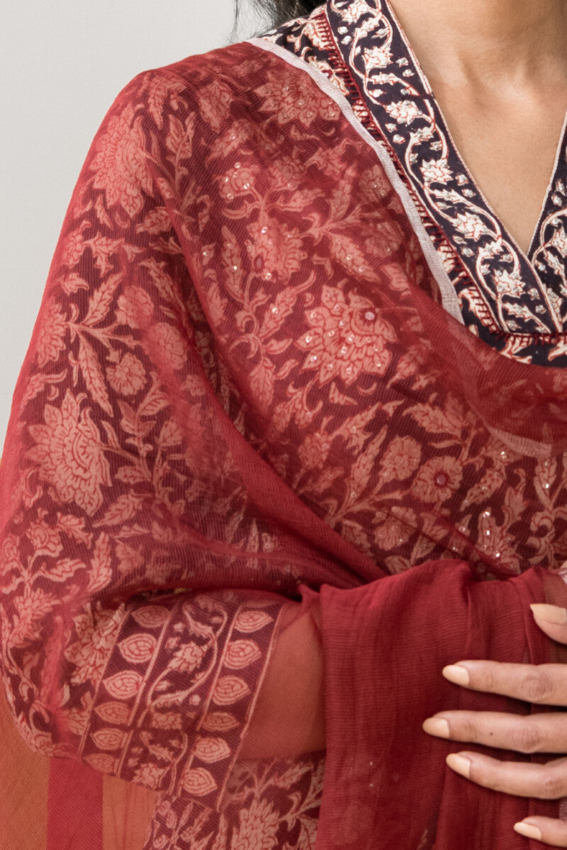 Sehra Jia Cotton Silk Dupatta