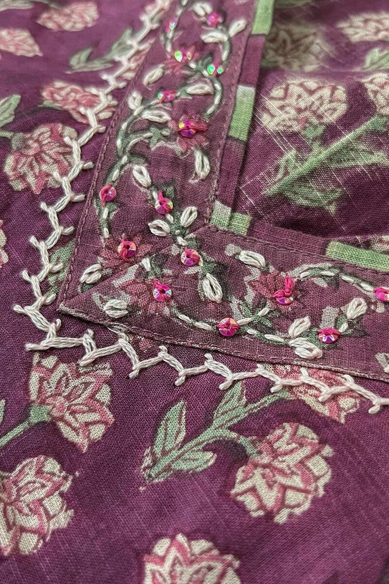 Nasrine Rabiah Sanganeri Kurta