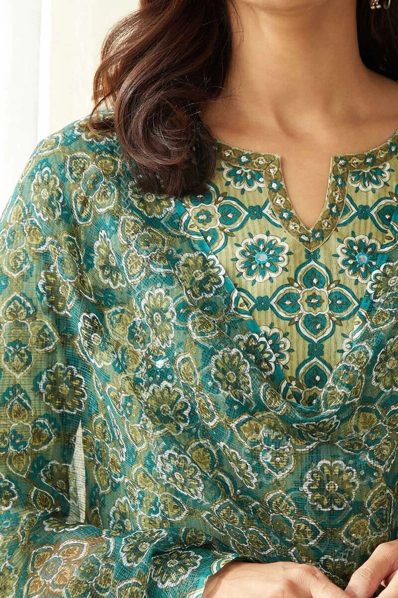 Gauhar Sehreen Sanganeri Dupatta