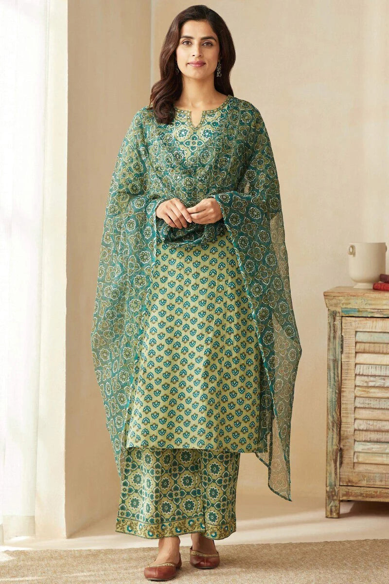 Gauhar Sehreen Sanganeri Dupatta