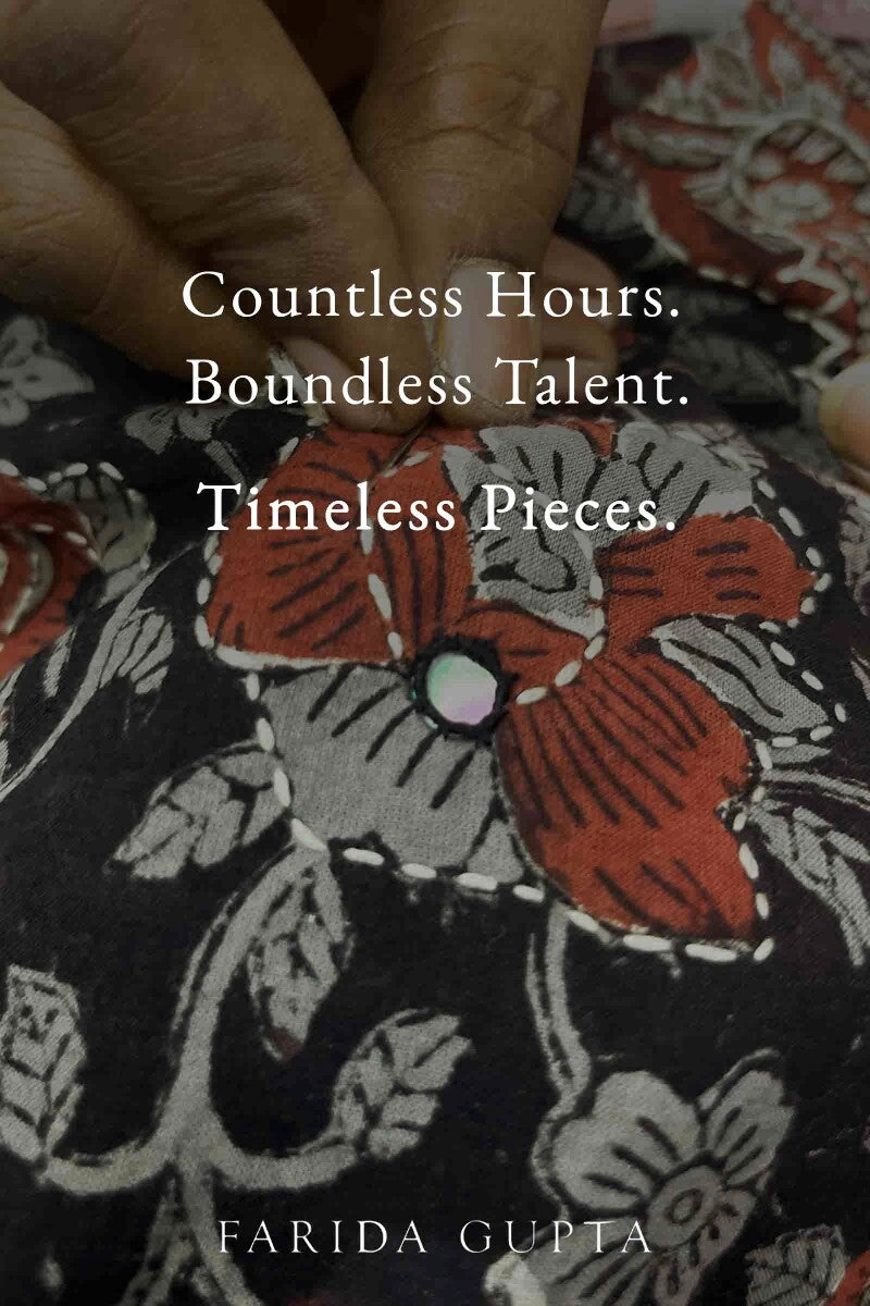 Sehra Nafeesa Bagru Kurta