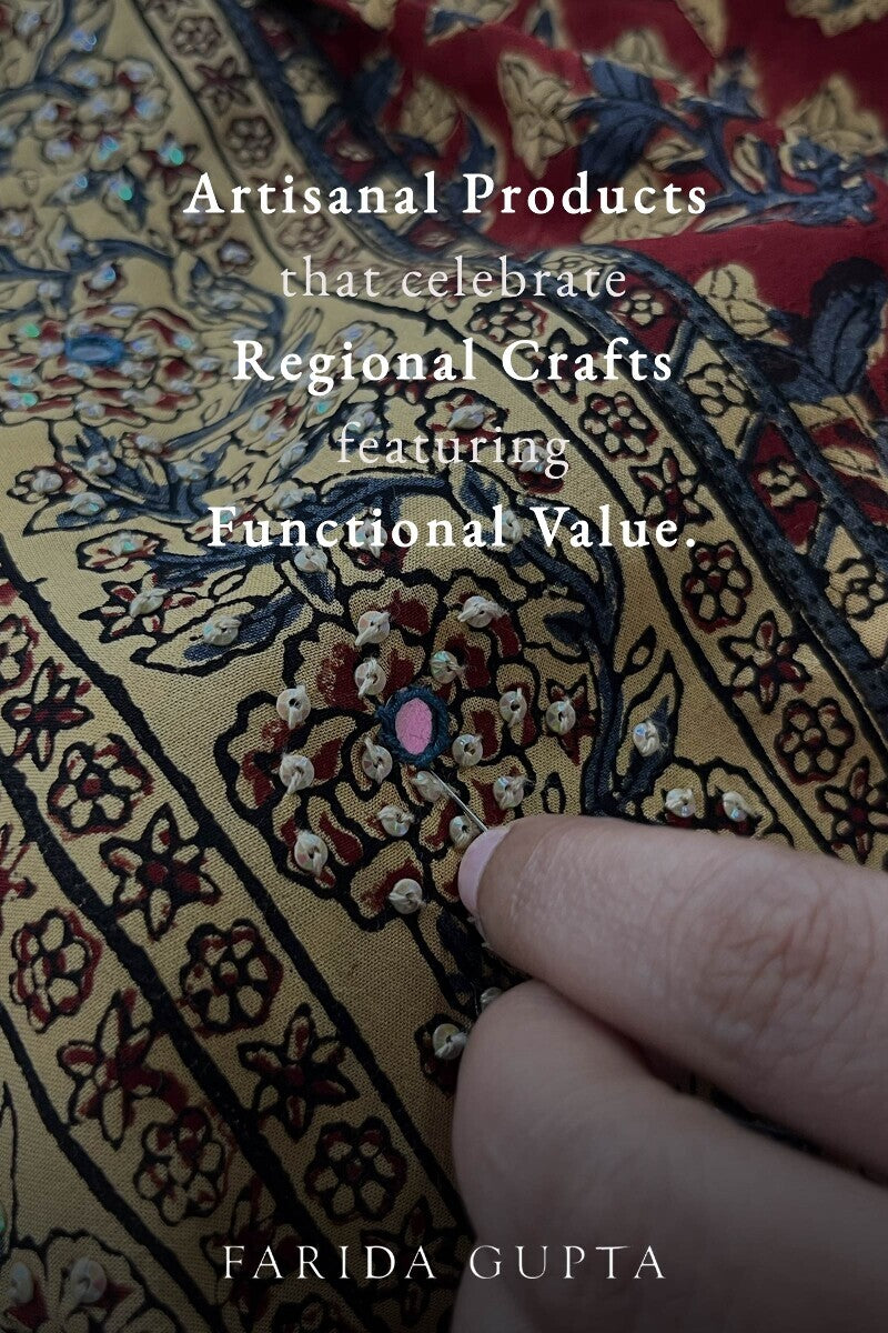 Sehra Sameera Bagru Kurta