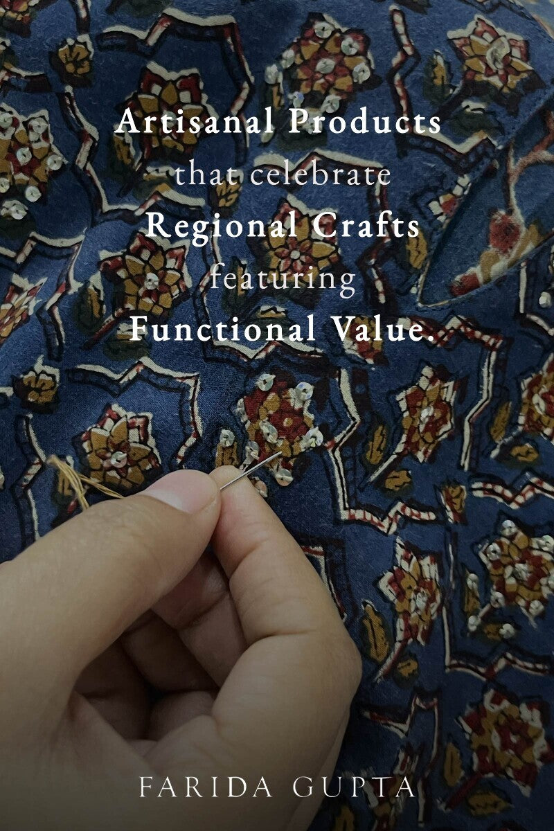 Sehra Kaira Bagru Kurta