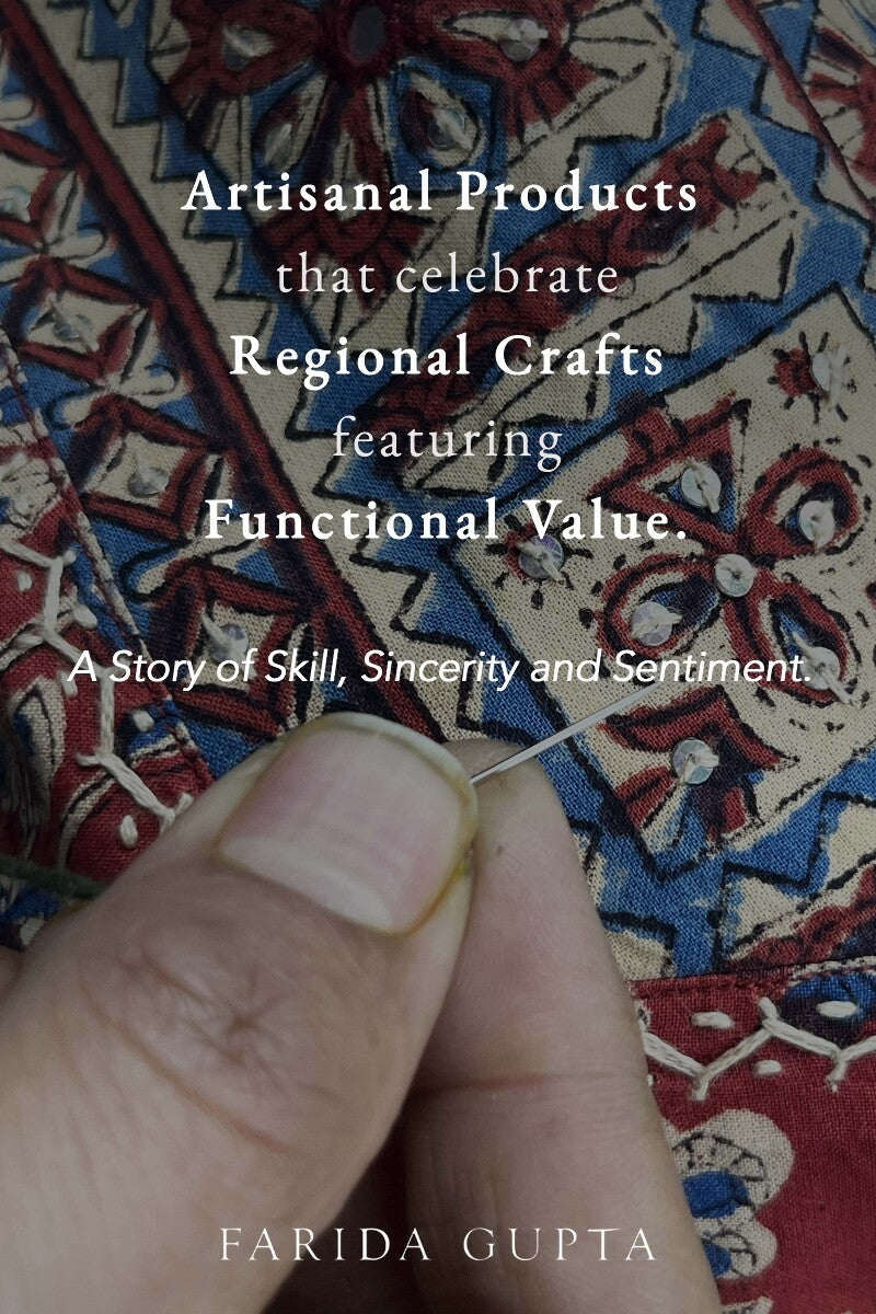 Sehra Sehreen Bagru Kurta