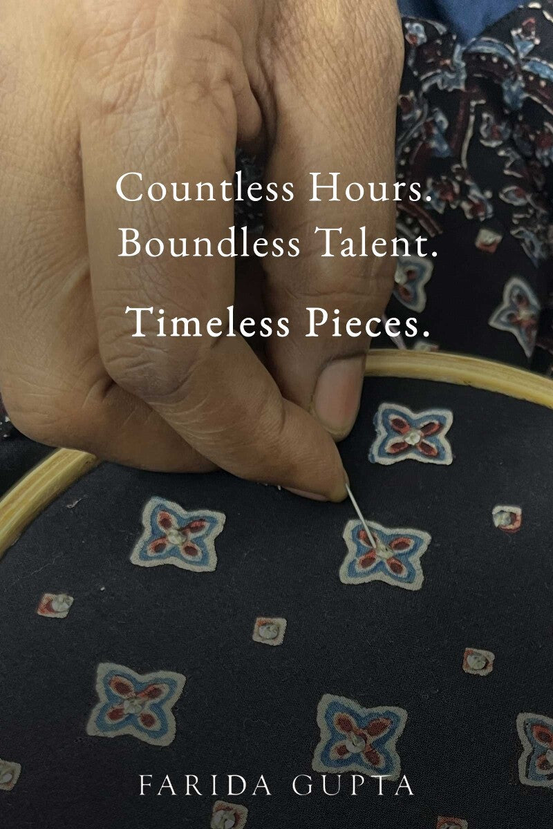 Sehra Rabia Ajrak Kurta