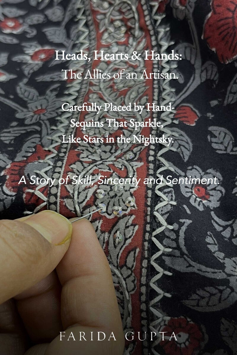 Sehra Nafeesa Bagru Kurta