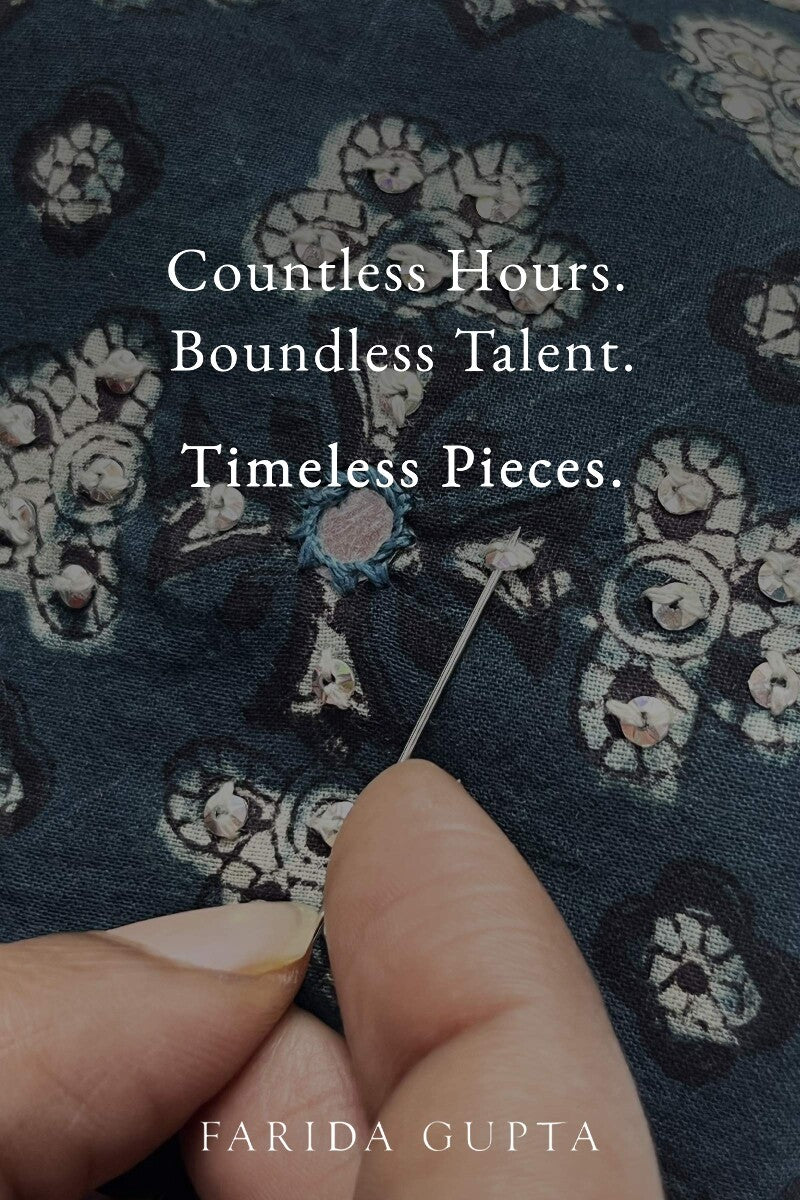 Sehra Nur Bagru Kurta