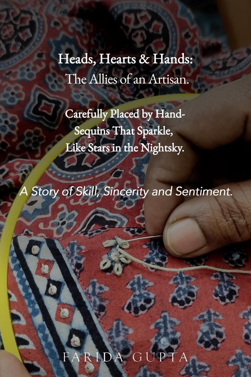 Sehra Aleena Bagru Kurta