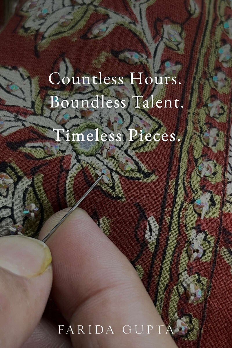 Sehra Aiza Bagru Kurta