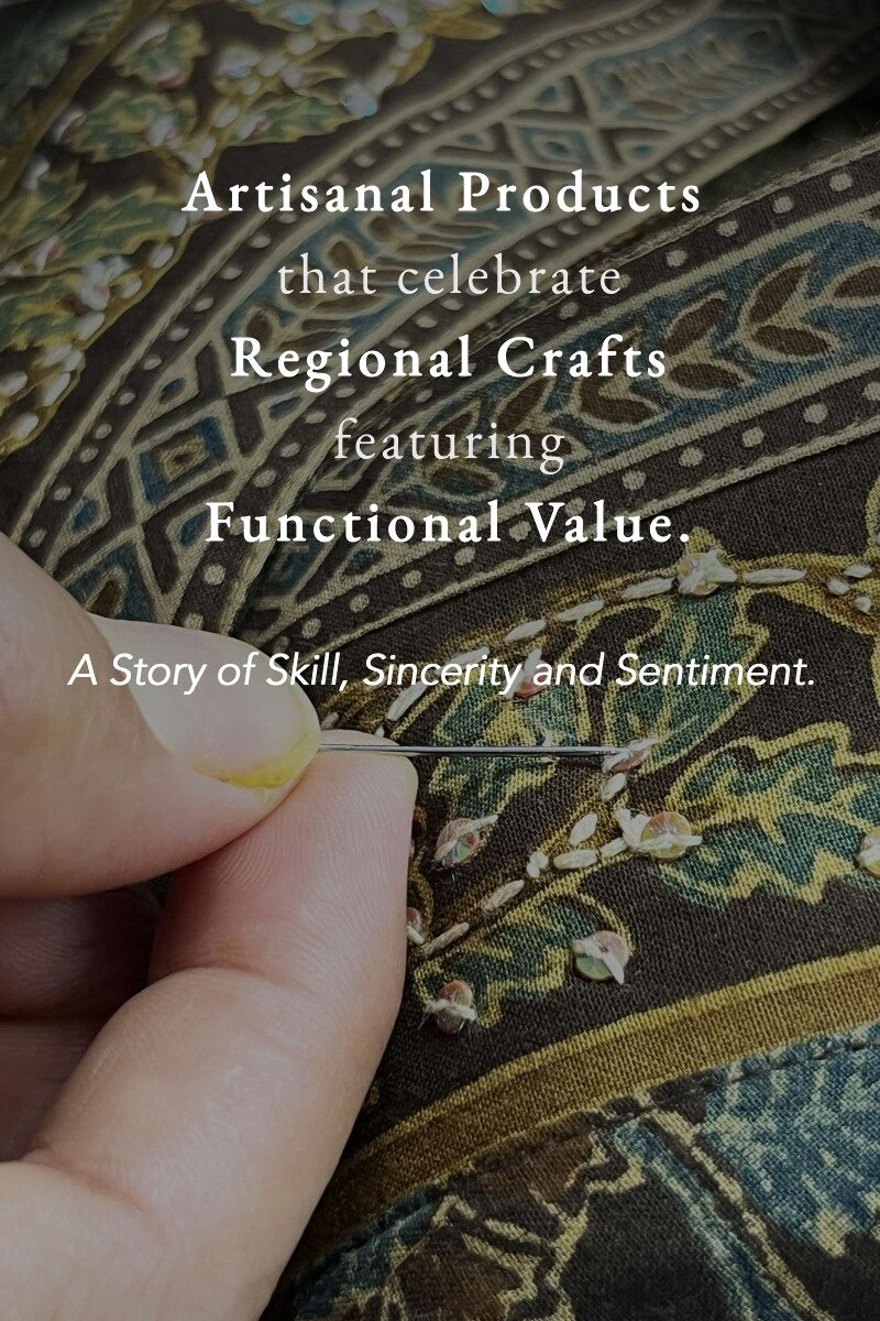 Sehra Shirin Ajrak Kurta