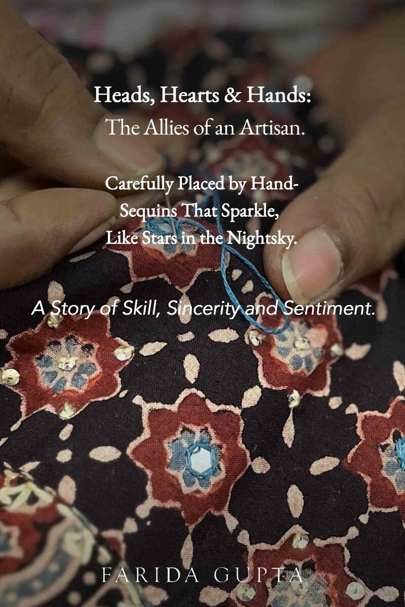 Sehra Fatima Ajrak Kurta