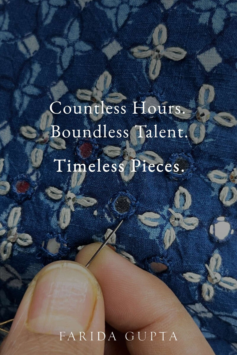 Sehra Nusrat Indigo Kurta