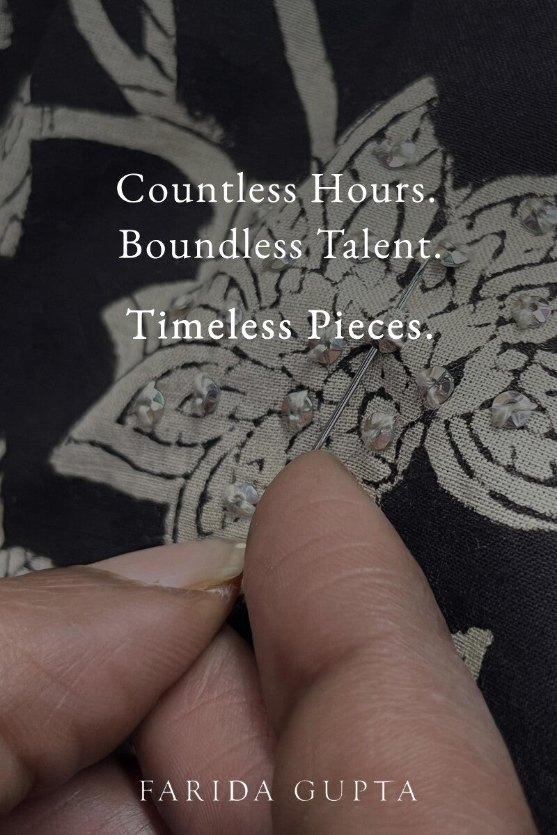 Roza Farah Bagru Kurta