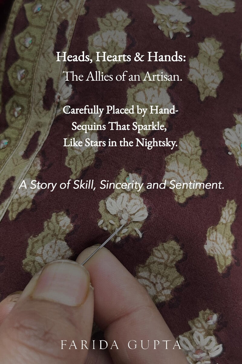 Sehra Ruhi Bagru Kurta