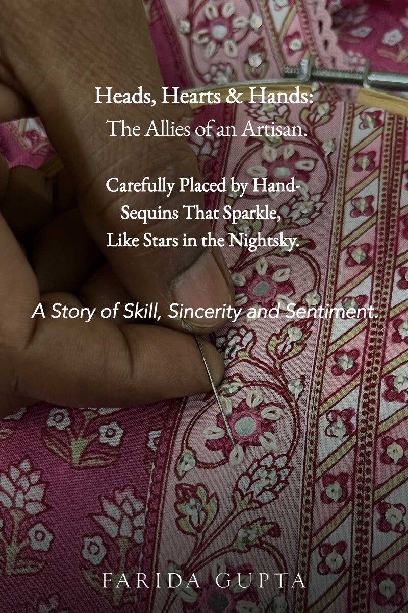 Rosheen Mahi Sanganeri Kurta