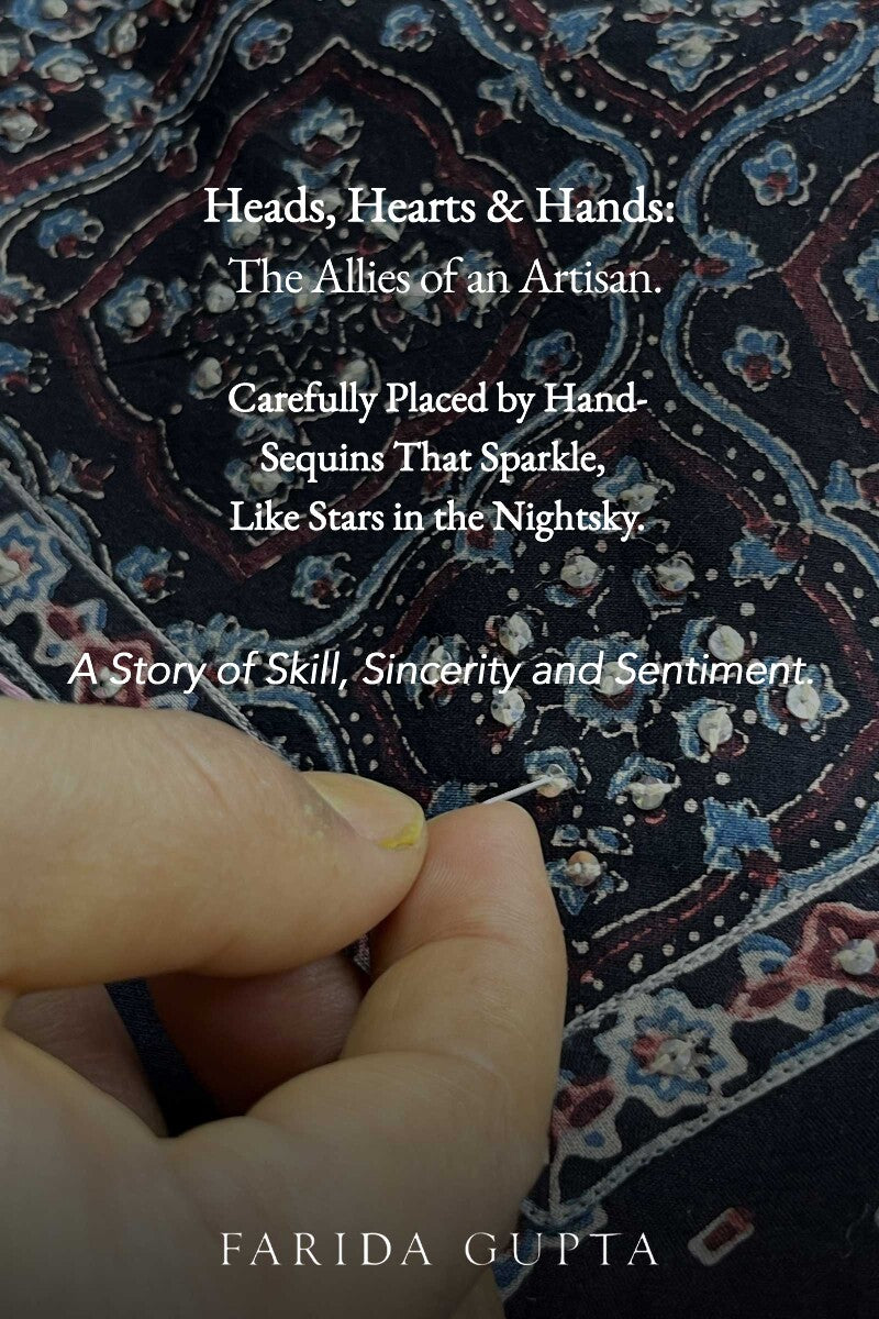 Sehra Nadia Ajrak Kurta