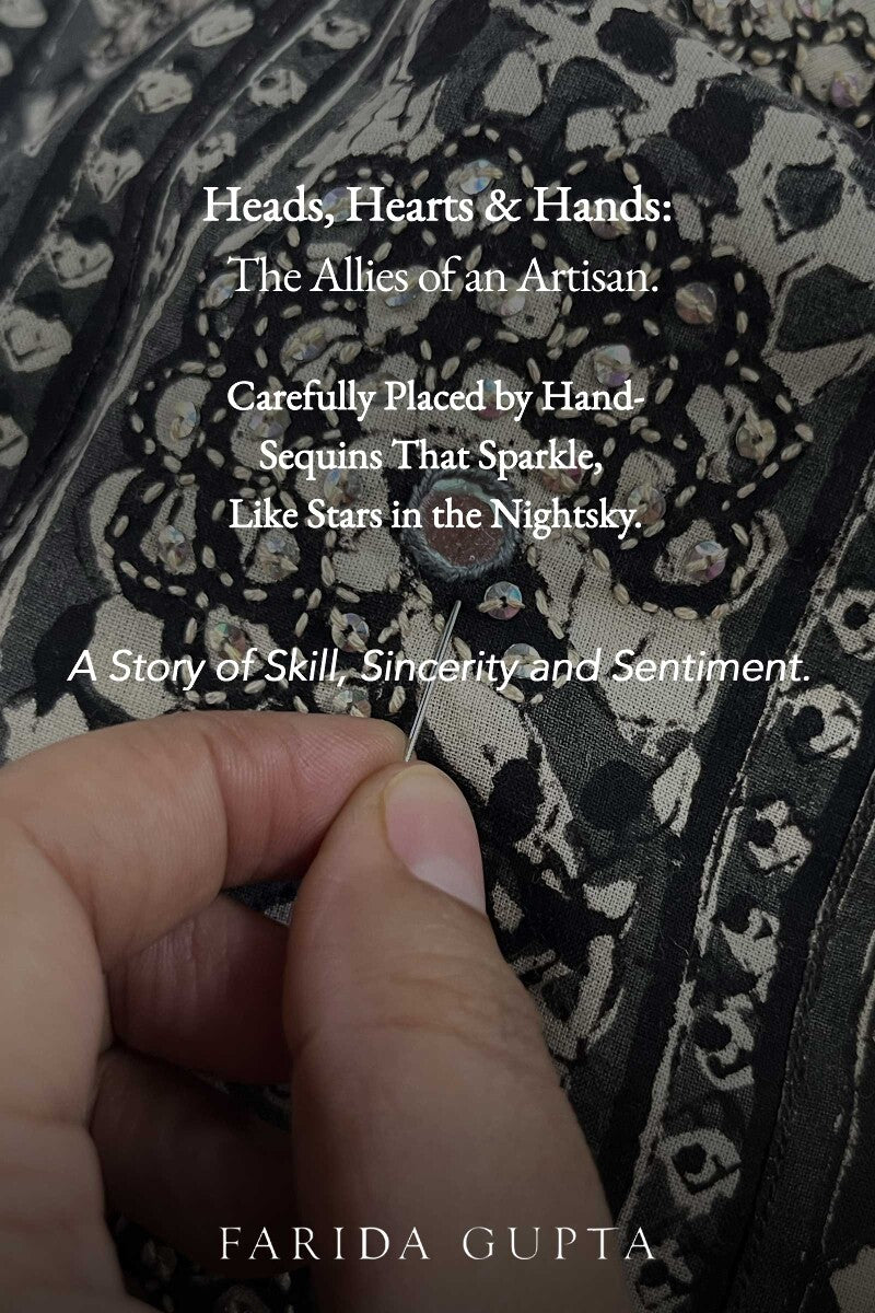 Sehra Mahira Bagru Kurta