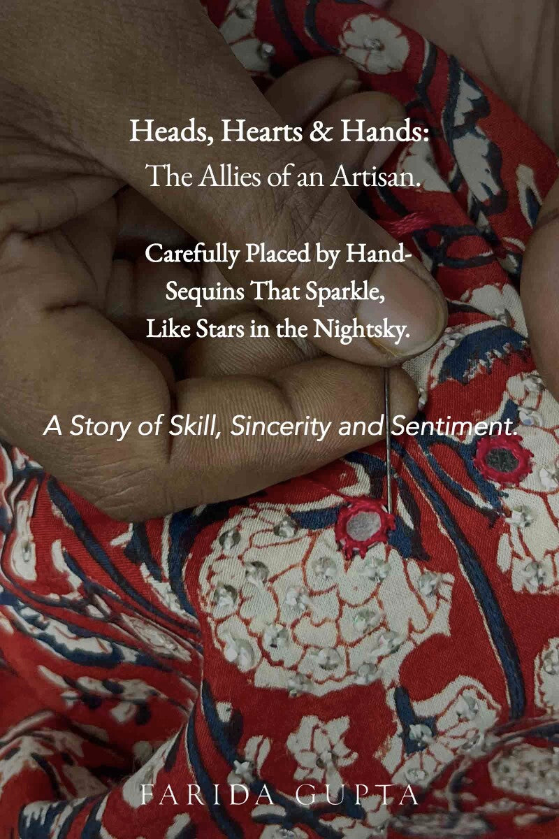 Sehra Rahima Bagru Kurta