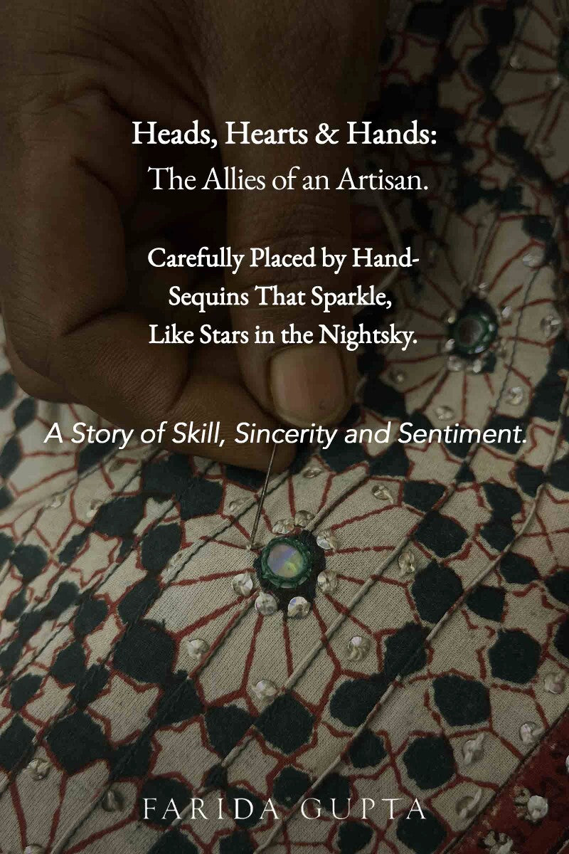 Sehra Mehreen Bagru Kurta