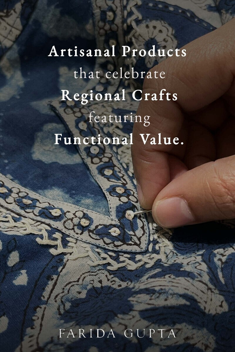 Sehra Nafisa Indigo Kurta