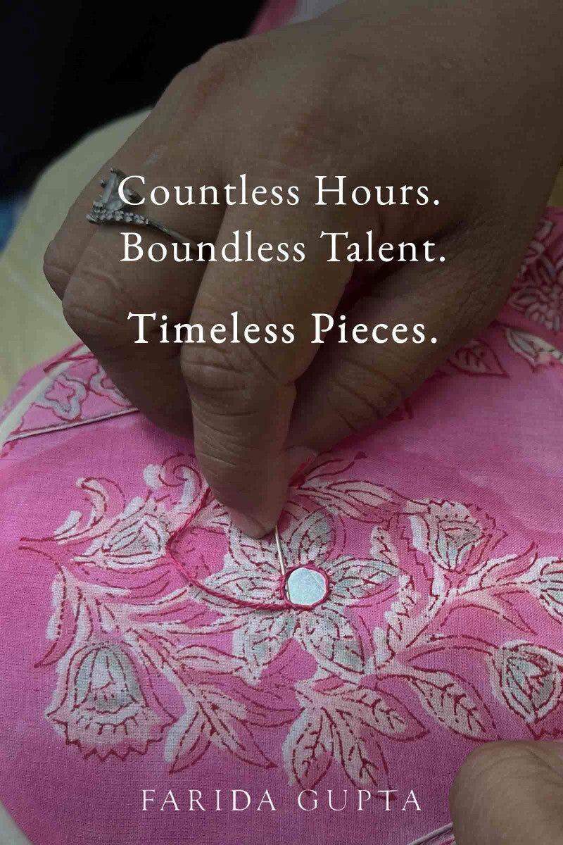 Gulshan Bagh Zarah Sanganeri Kurta