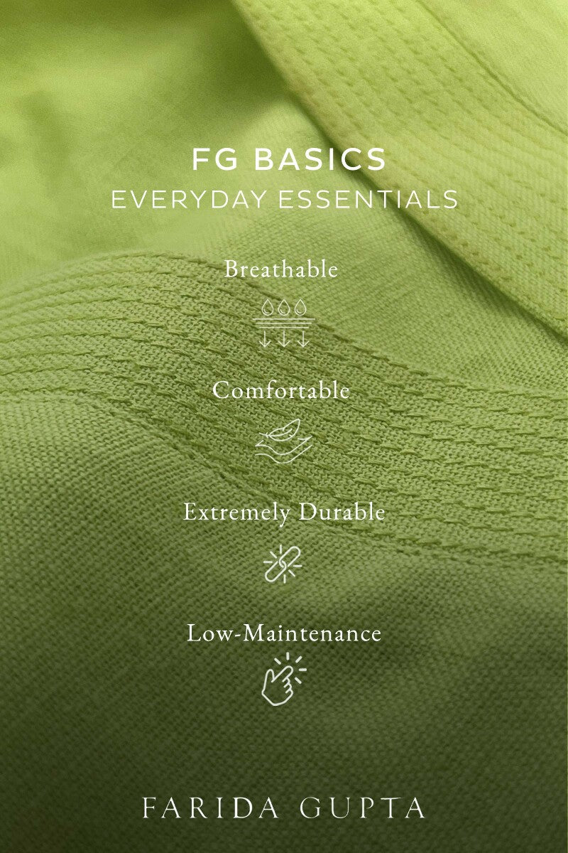 Roza Seher Lime Green Kurta