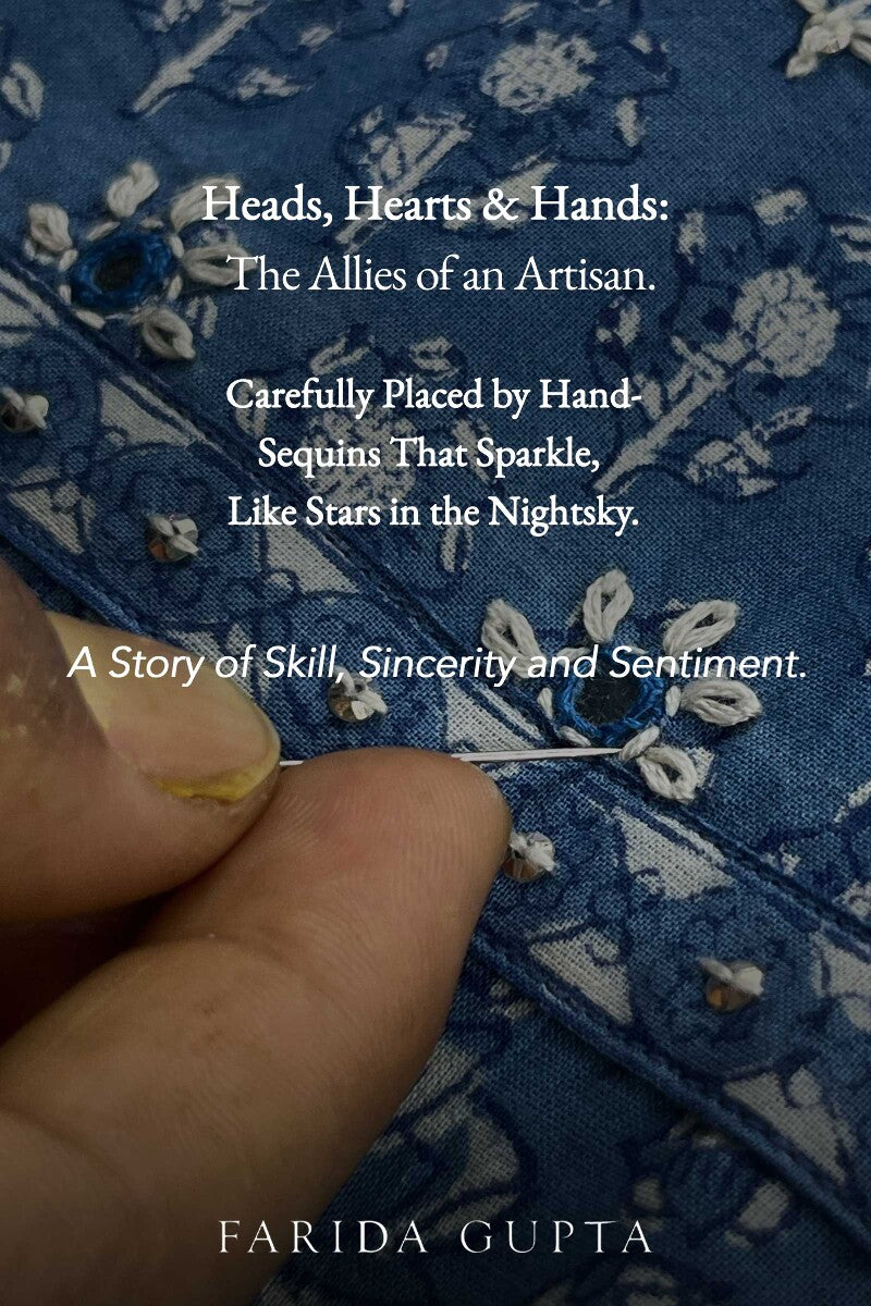 Sehra Noor Indigo Kurta