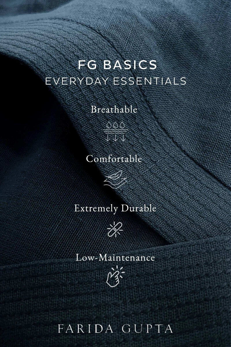 Roza Seher Midnight Blue Kurta