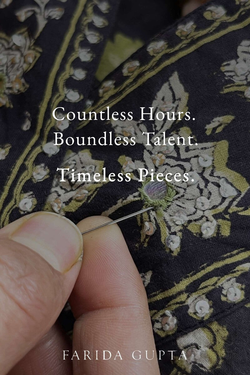 Sehra Mahira Bagru Kurta