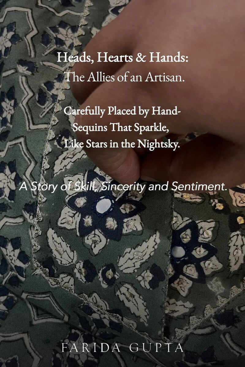 Sehra Fizah Bagru Kurta