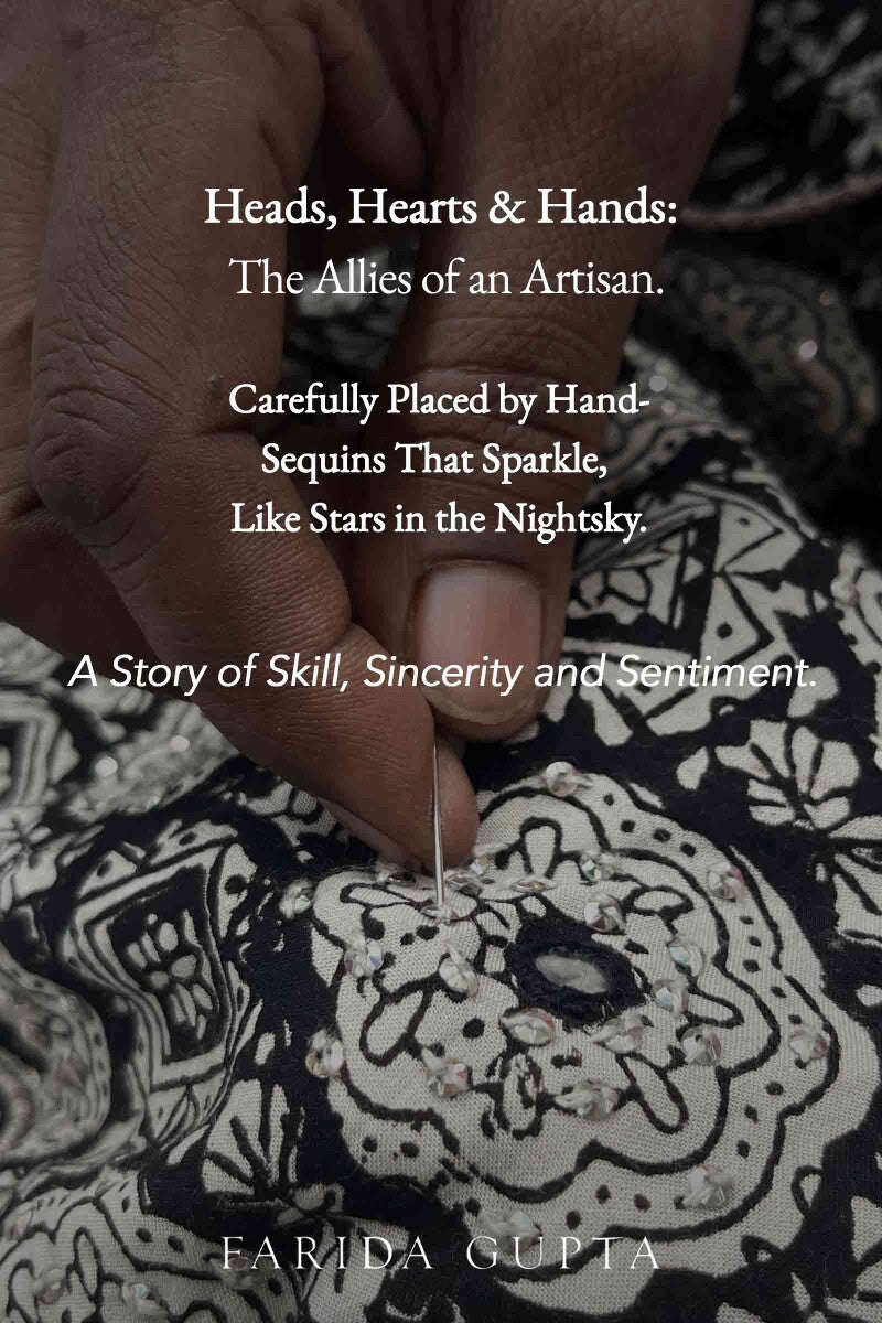 Sehra Zoya Bagru Kurta