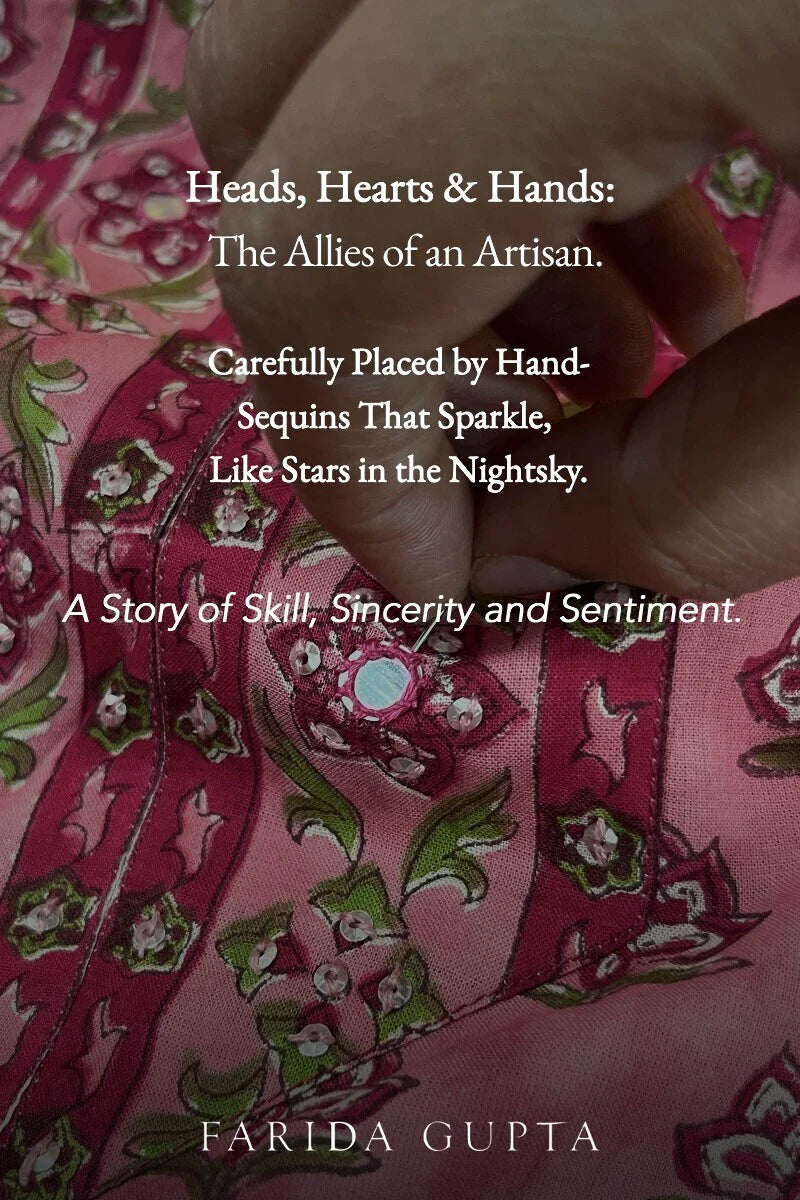 Rosheen Mehnaz Sanganeri Kurta