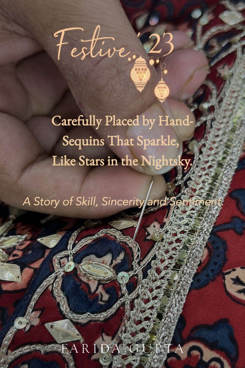 Mehrunissa Tahira Ajrak Kurta