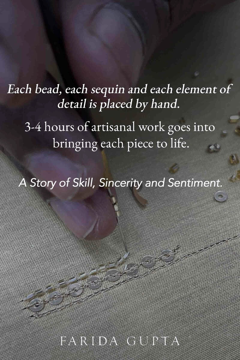 Mehrunissa Zeinab Yellow Chanderi Kurta