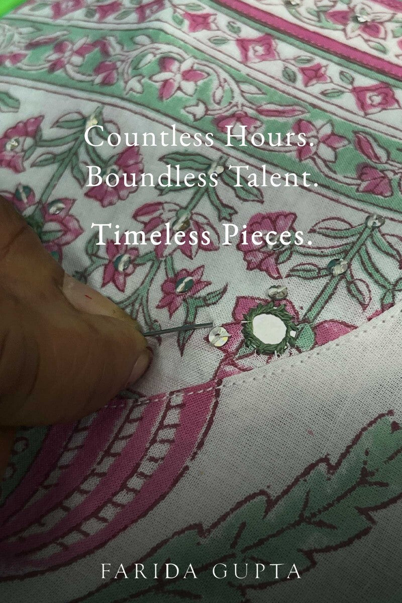 Rosheen Farhat Sanganeri Kurta