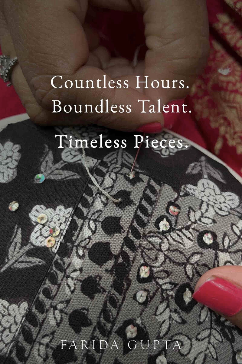 Sehra Fahima Bagru Kurta