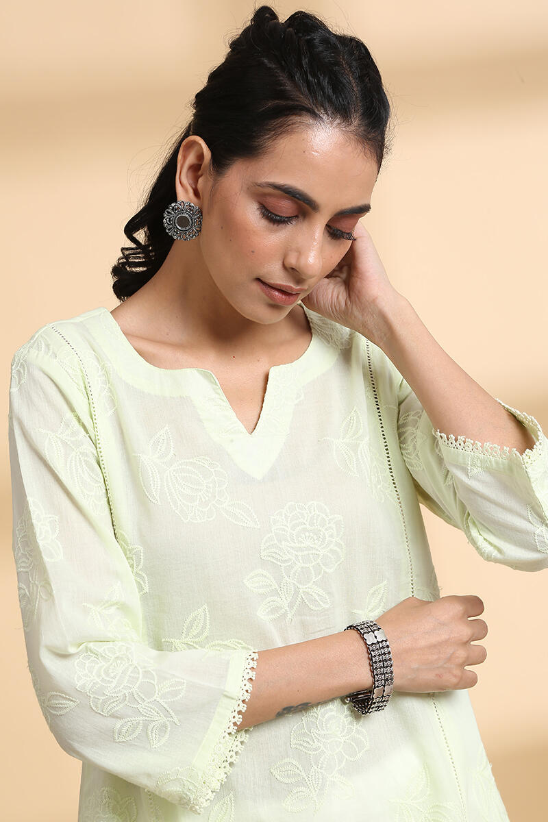 Falak Lime Green Top