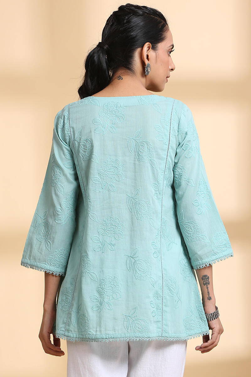 Falak Sea Green Top