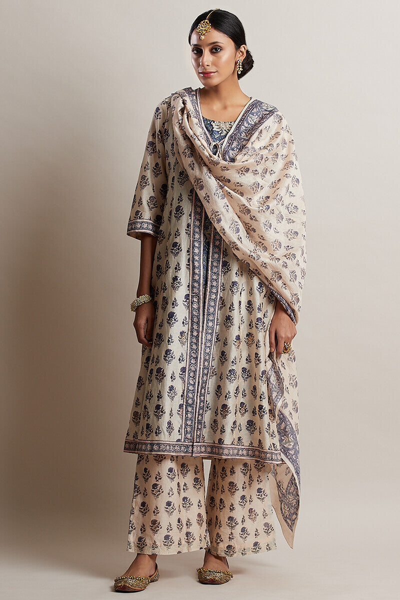 Gul Bano Jahanzeb Chanderi Kurta