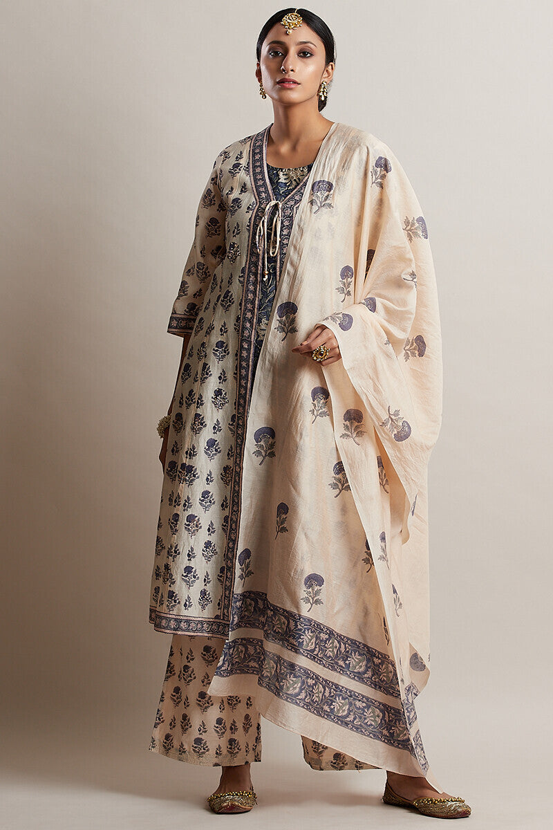 Gul Bano Jahanzeb Chanderi Kurta