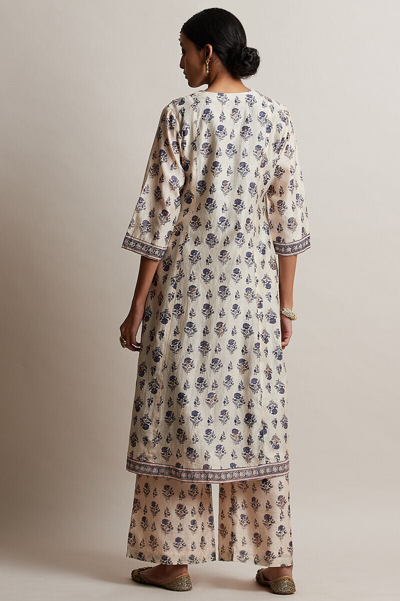 Gul Bano Jahanzeb Chanderi Kurta