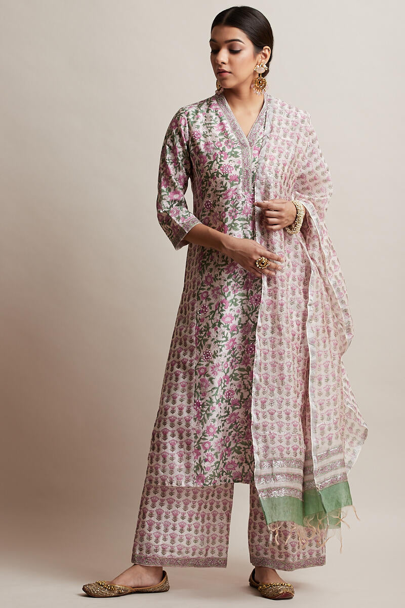 Gul Bano Jasmine Chanderi Farsi